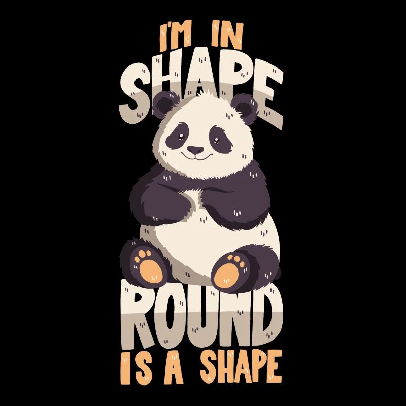 Je suis en forme. Rond est une forme.