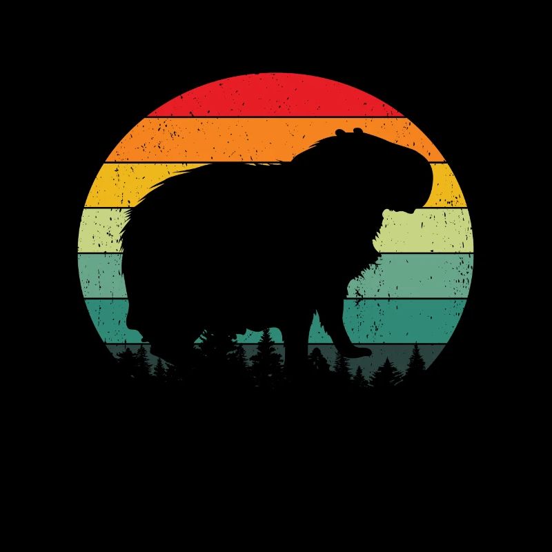 Capybara Tier Nagetier Capibara