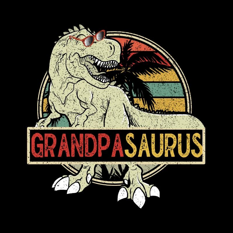 Opasaurus T Rex Dinosaur Grandpa Saurus
