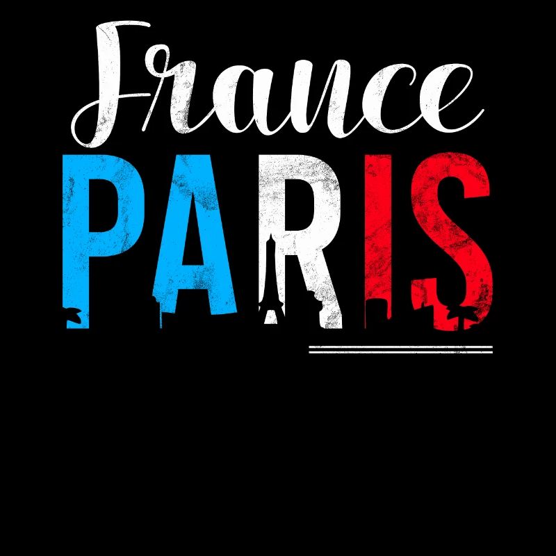 Frankreich Paris Eiffelturm Frankreich Flagge