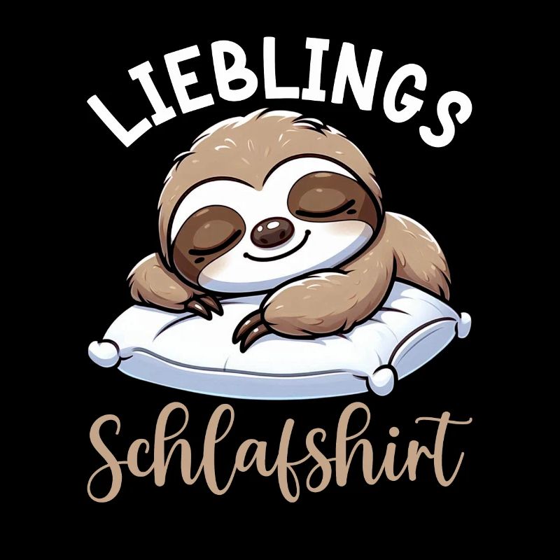 Official Sleep Shirt Sloth Late Riser
