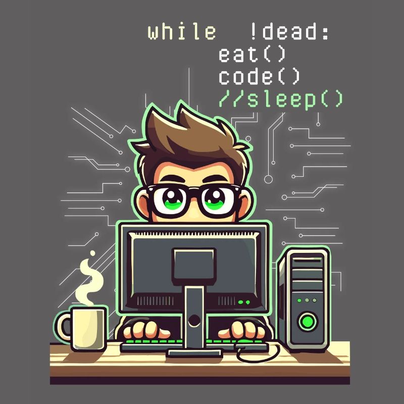 Programmierer Computercodierungssoftwareentwickler