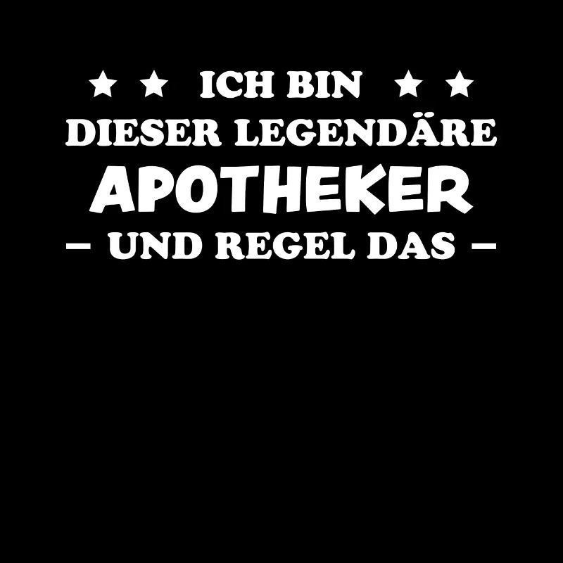 Apotheker Beruf Lustiger Spruch Apotheker Geschenk