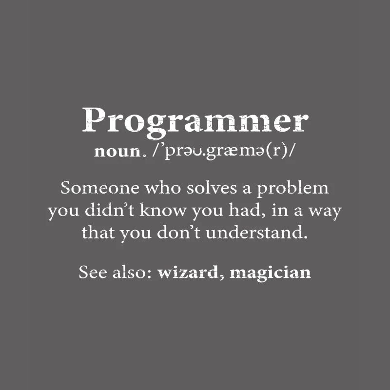Informatiker Computer Nerd Programmierer