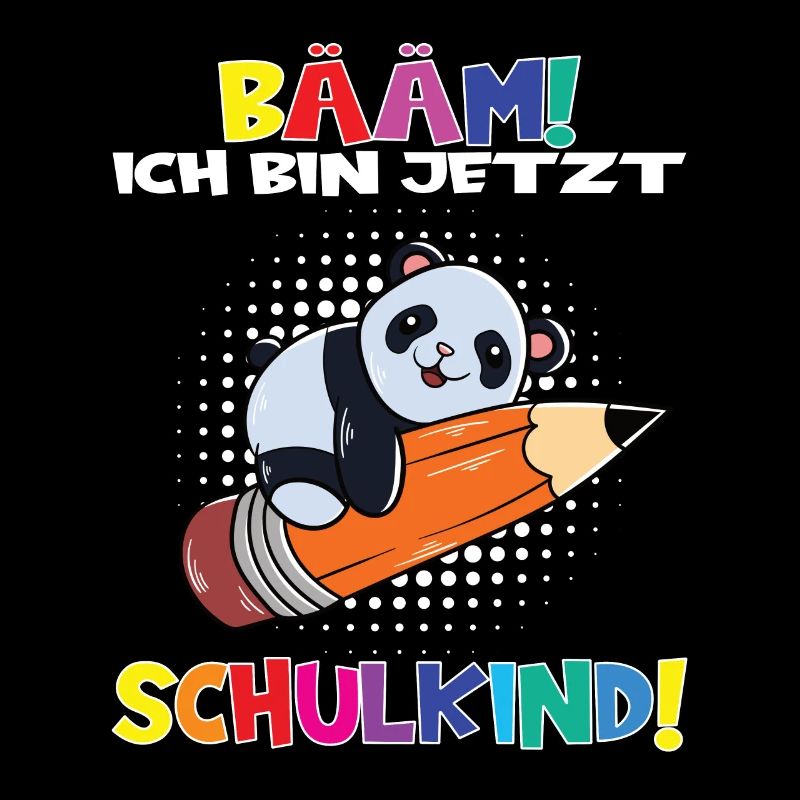 Bääm! Ich Bin Jetzt Schulkind Einschulung