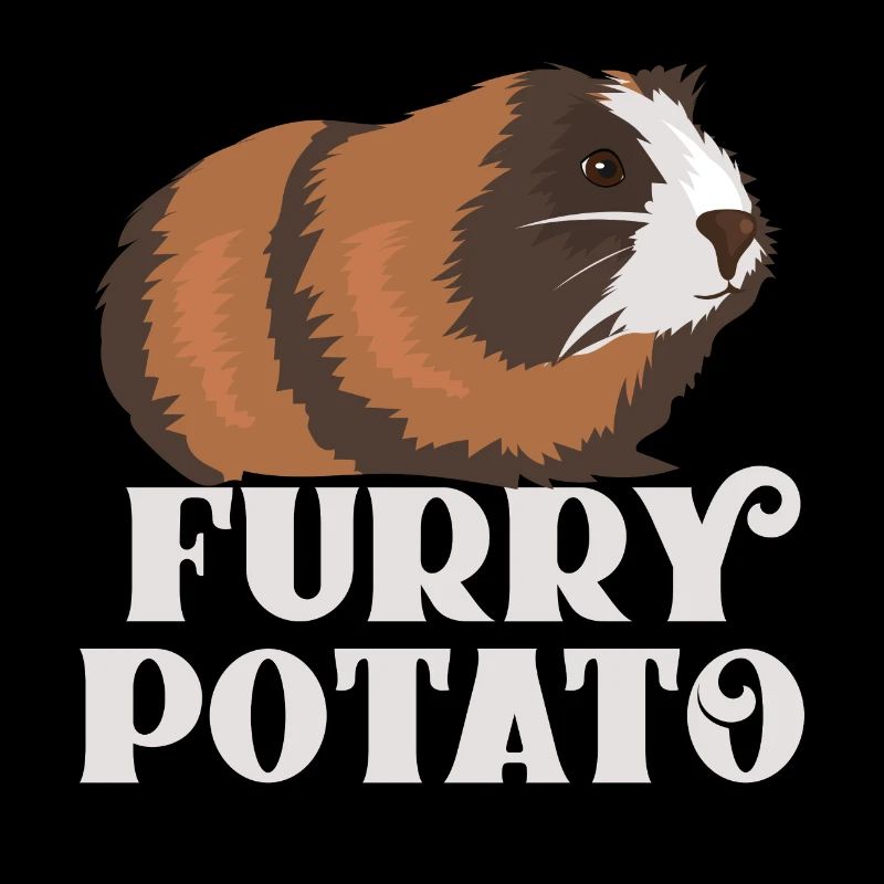 FURRY POTATO cochon d'inde idée cadeau rigolo