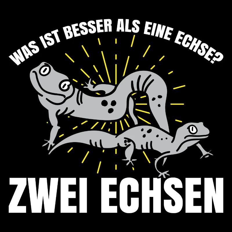 Was ist besser als eine Echse? Zwei Echsen