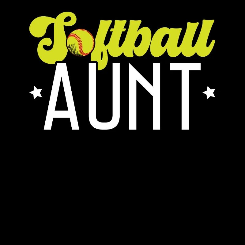 Softball Aunt Softball Player Pitcher Catcher