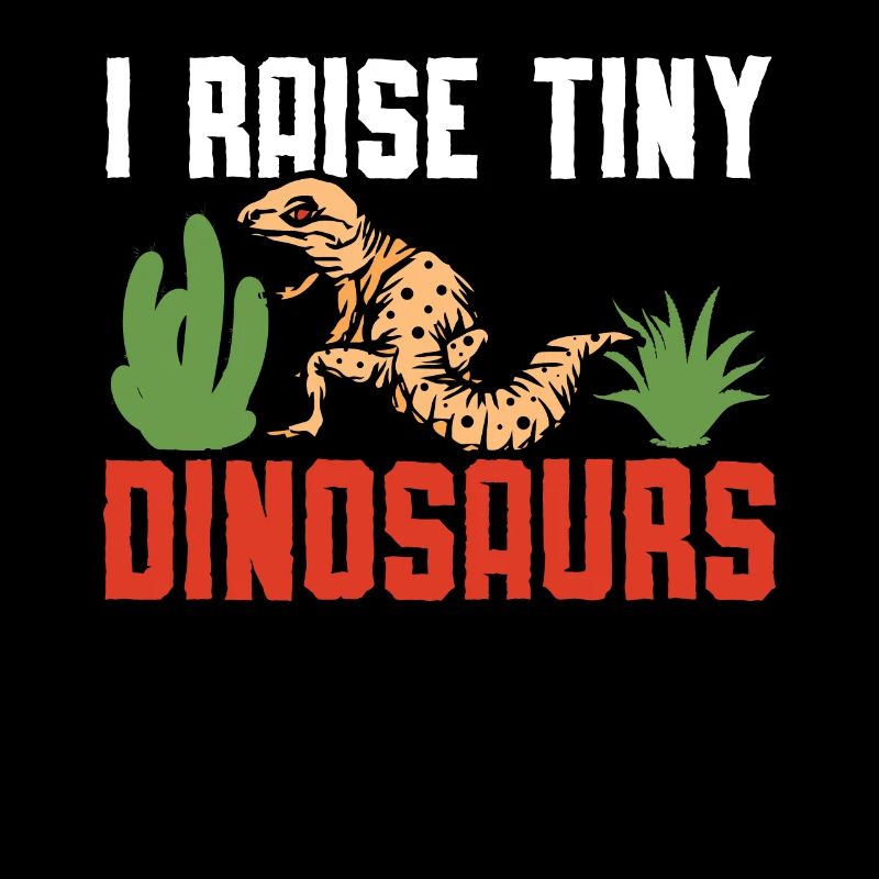 I Raise Tiny Dinosaurs Reptile Leopard Gecko Lover
