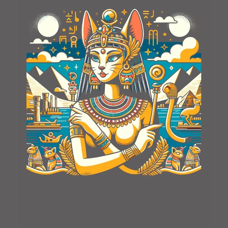 Bastet Déesse égyptienne Égypte Pyramide Égypte
