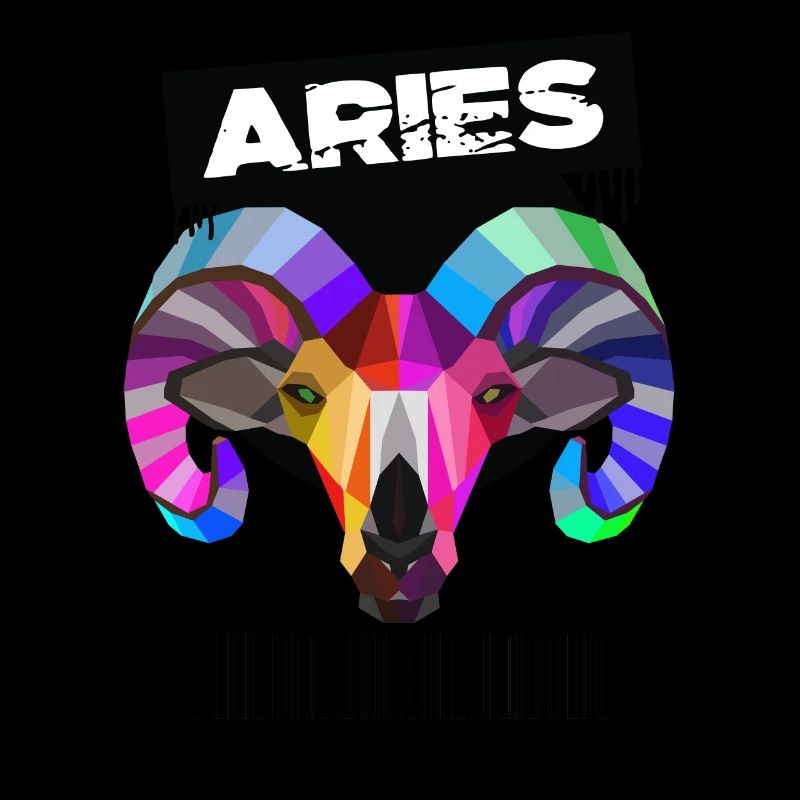 Aries - Widder - Geometric Art