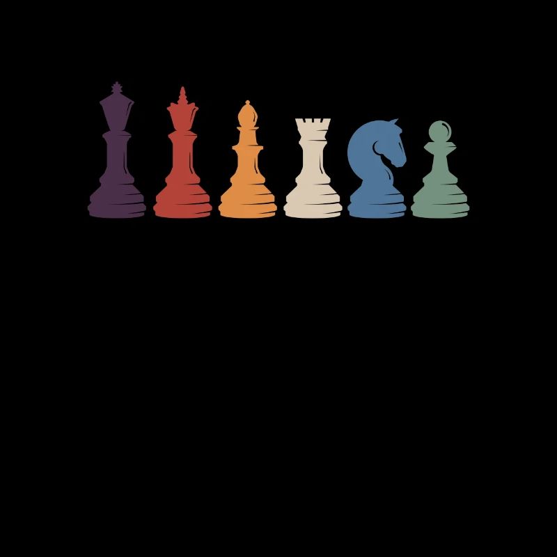 Pièces d’échecs vintage Joueur d’échecs Matt