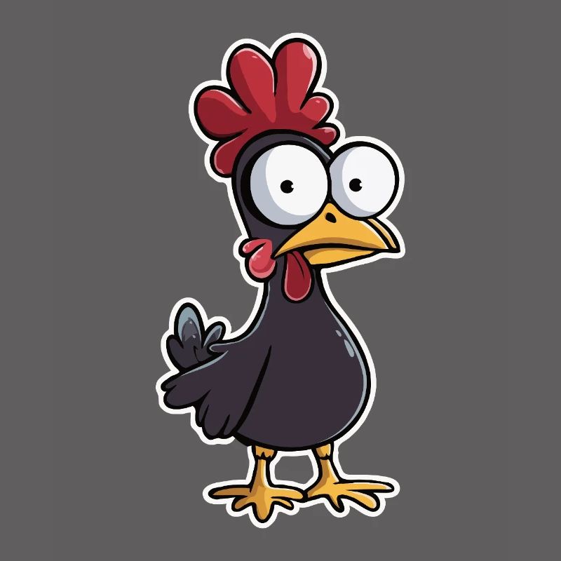 Easter Crazy Chicken Easter Egg Chickens