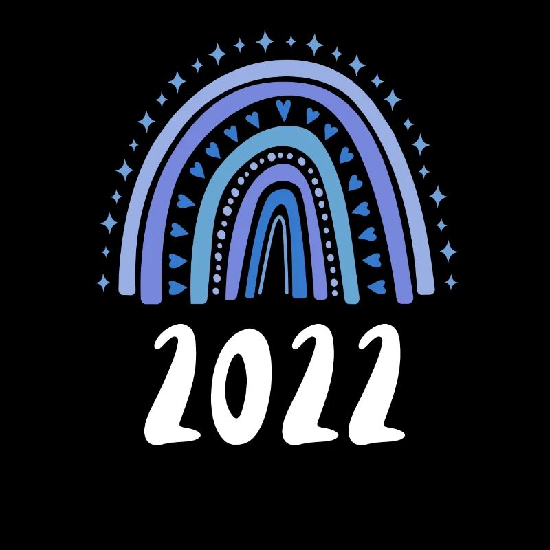 Arc-en-ciel bleu Année de naissance 2022