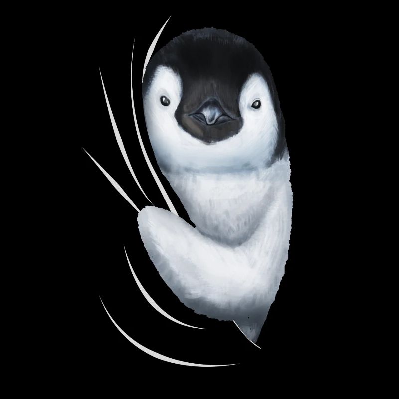 Cadeau d'amant de pingouin de pingouins de pingouin