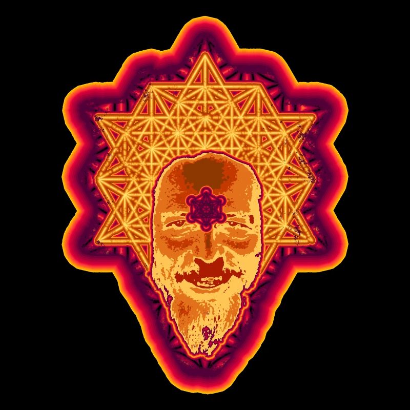 Alan Watts Sacred Geometry Metatron Cube