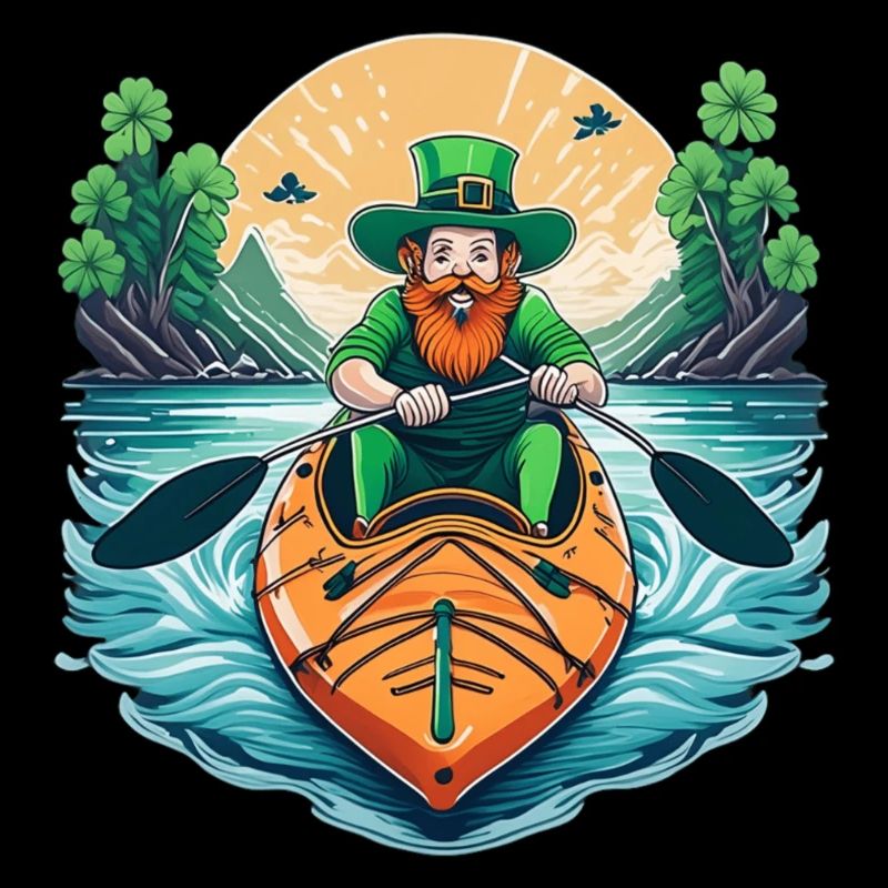 Kayak Trèfle de la Saint-Patrick