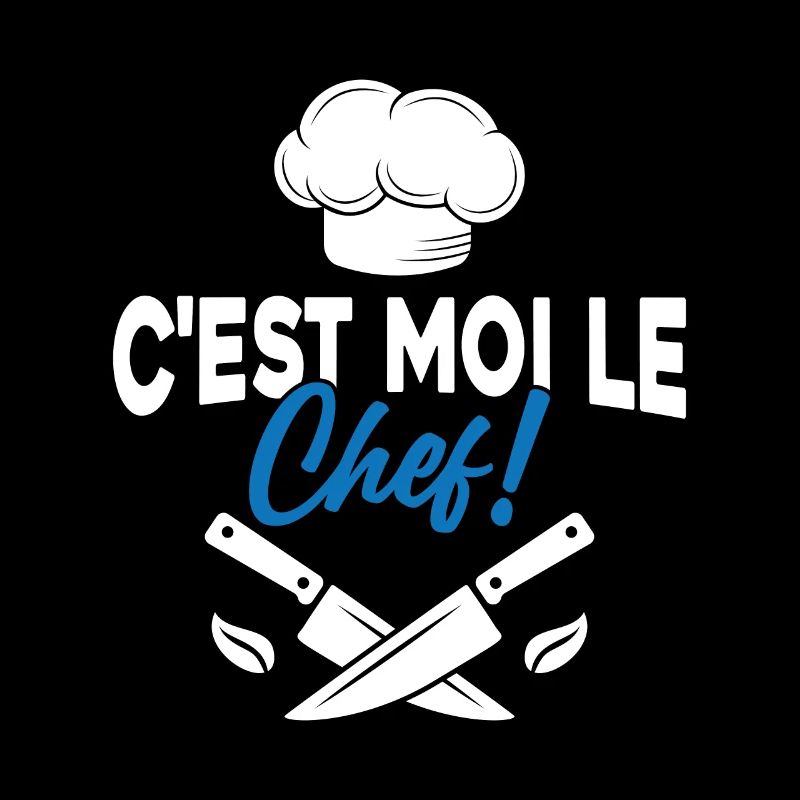 C'est moi le chef Toque de cuisinier