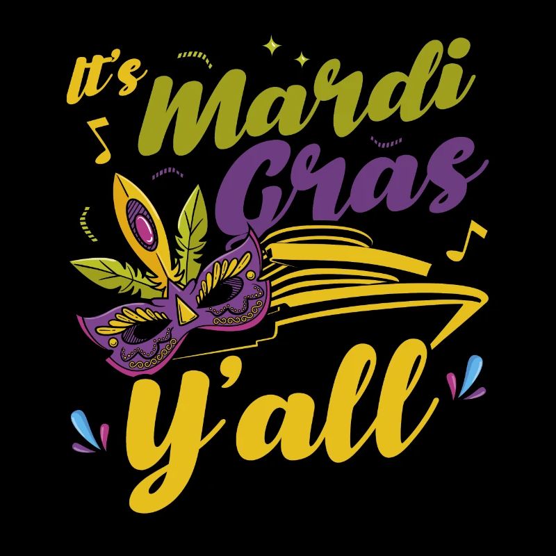 C’est le carnaval, les gens Mardi Gras cadeau