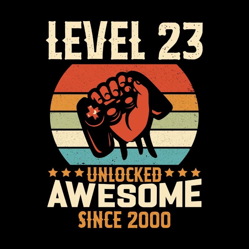 Level 23 Complete 2000 Birthday Gift