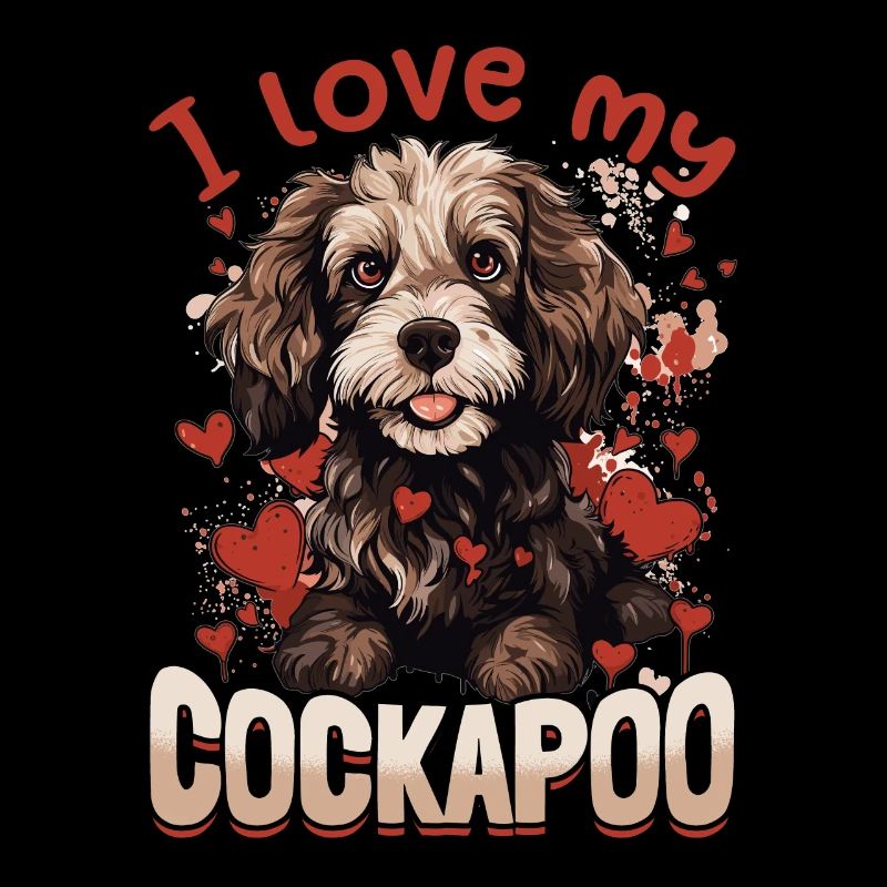 Cockapoo chien race animal de compagnie J’aime mon Cockapoo