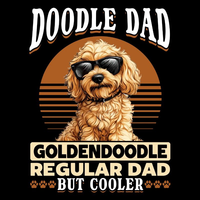 Dog Breed Doodle Dad Goldendoodle Regular Dad