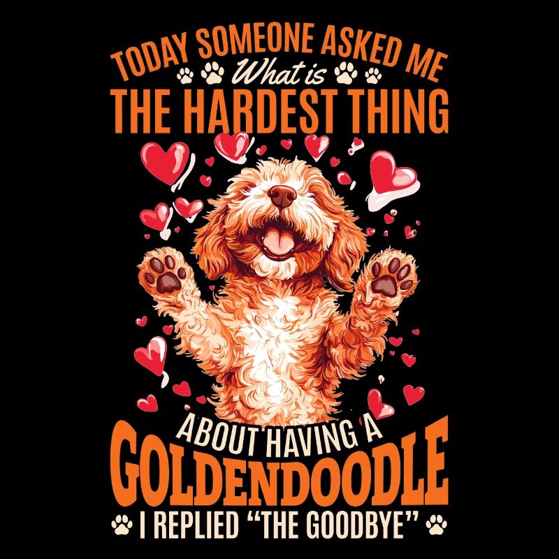 Propriétaire de chien Goldendoodle