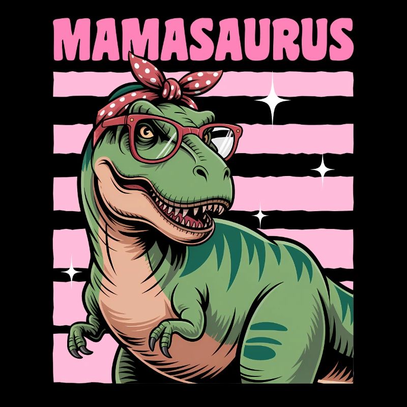 Dinosaur T-Rex Mamasaurus