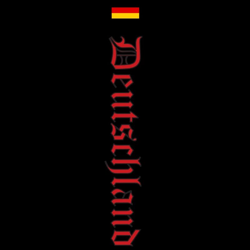 Allemagne avec vieux script allemand