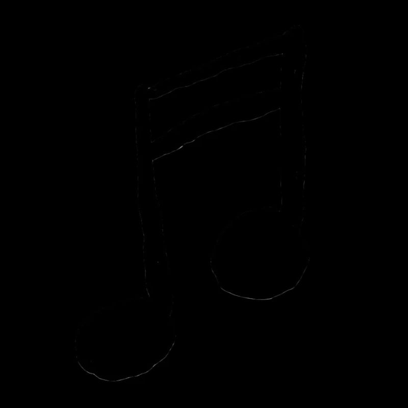 Note (logo petit, noir)