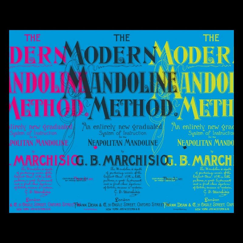 Modern Mandoline Method - Collage