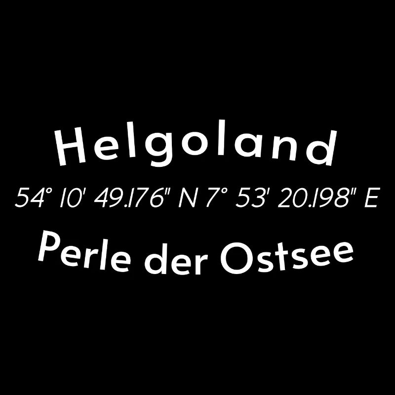 helgoland deät Lun Perle der Ostsee Geschenk