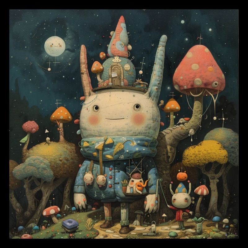 Créature nocturne amicale