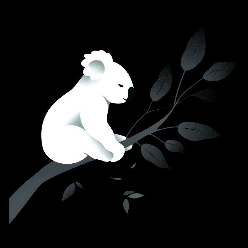 Koala sur une branche
