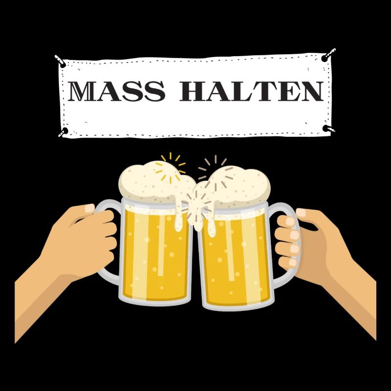 (Bier)mass halten