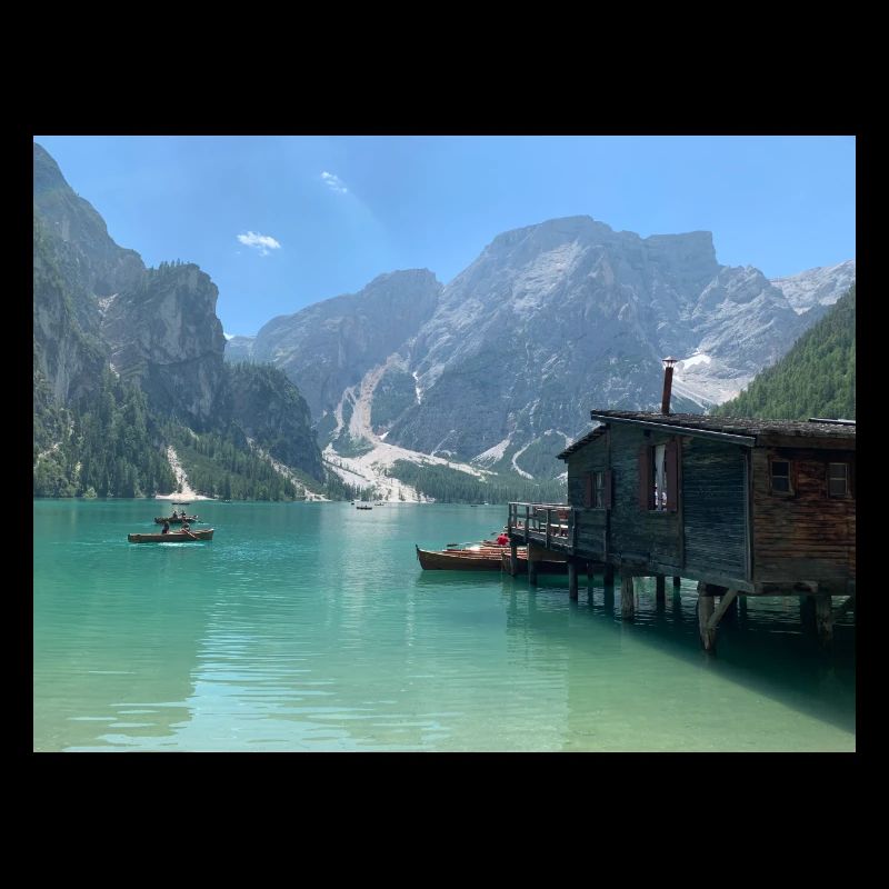 Wunderschönes See Bild