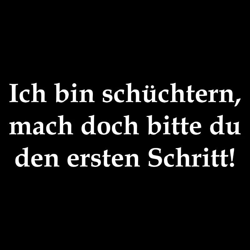 Ich bin schüchtern!