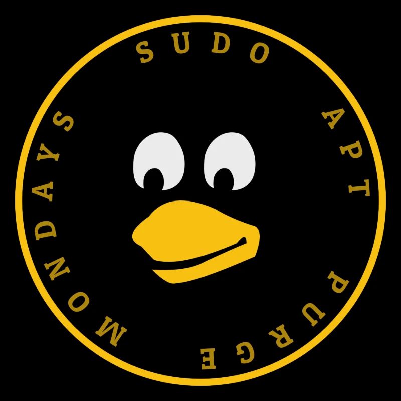 Linux Penguin Tux Design
