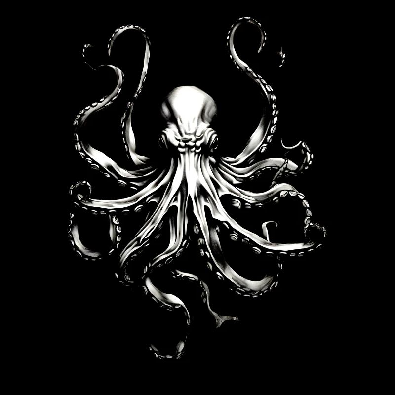 Wütender Oktopus