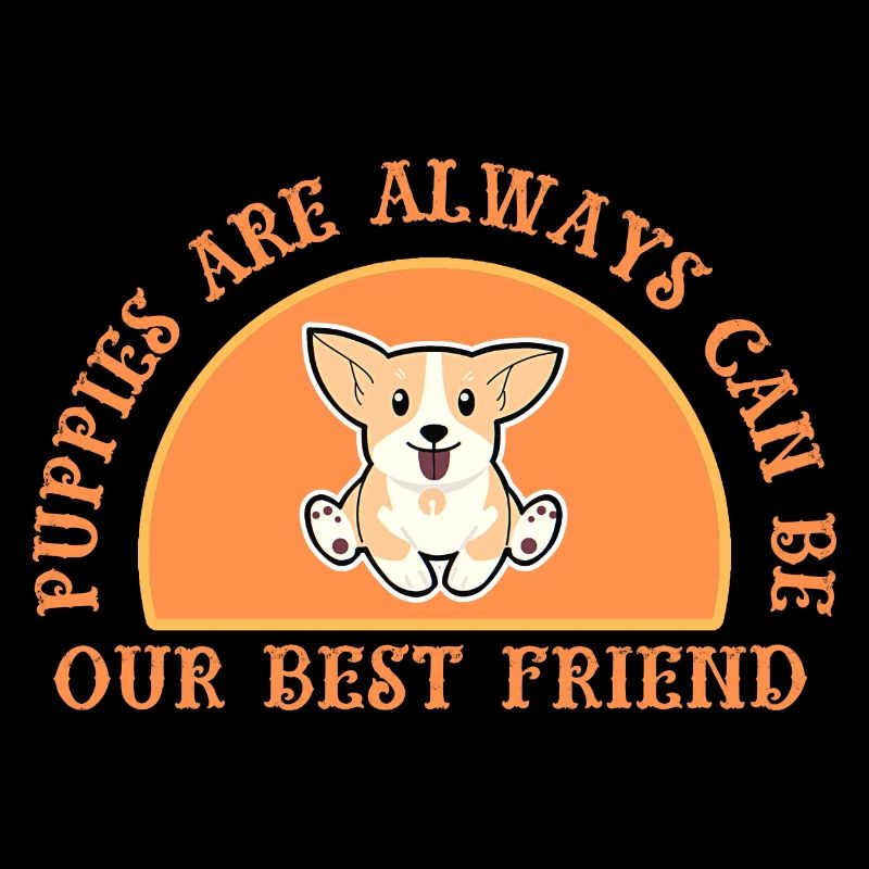 Hundewelpen können immer dein bester Freund sein