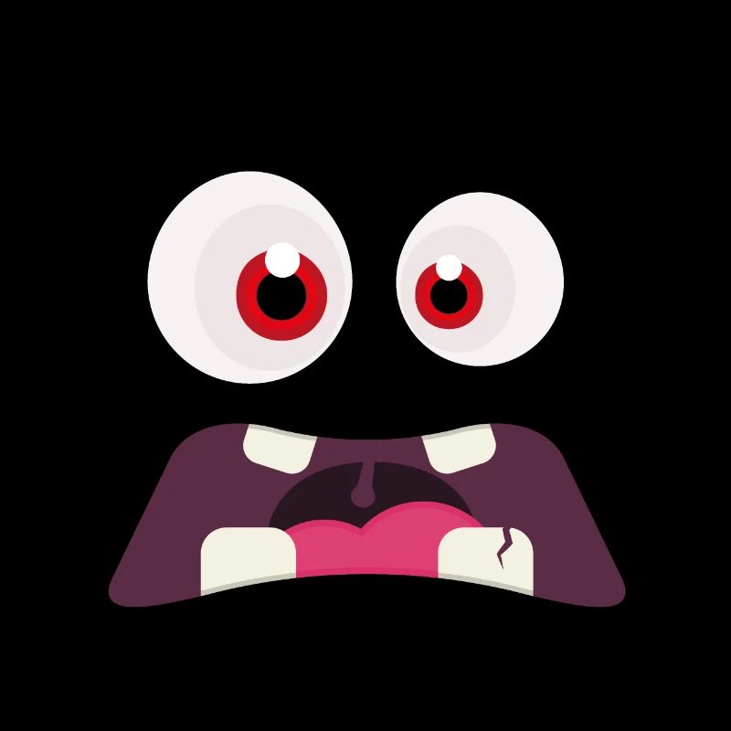 Visage de monstre