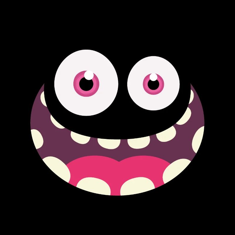 Visage de monstre