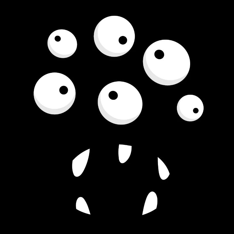 Visage de monstre