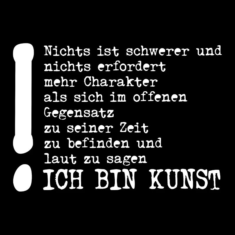 Tucholsky-Beuys | Sag Ich bin Kunst