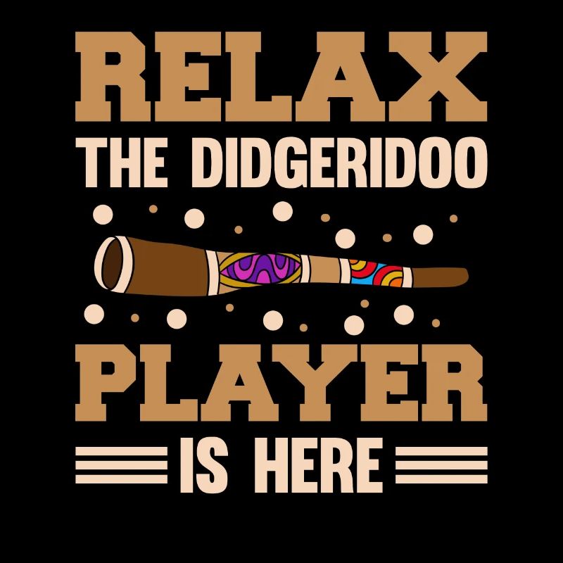 Relax The Didgeridoo Player Is Here