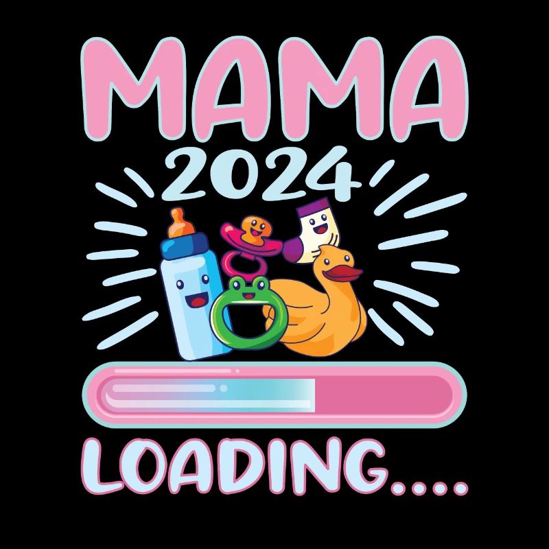 Mama 2024 werdende Mutter Schwangerschaft