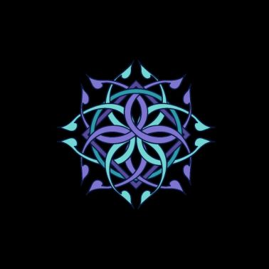 Goa Psytrance Psychedelic Blacklight Gift