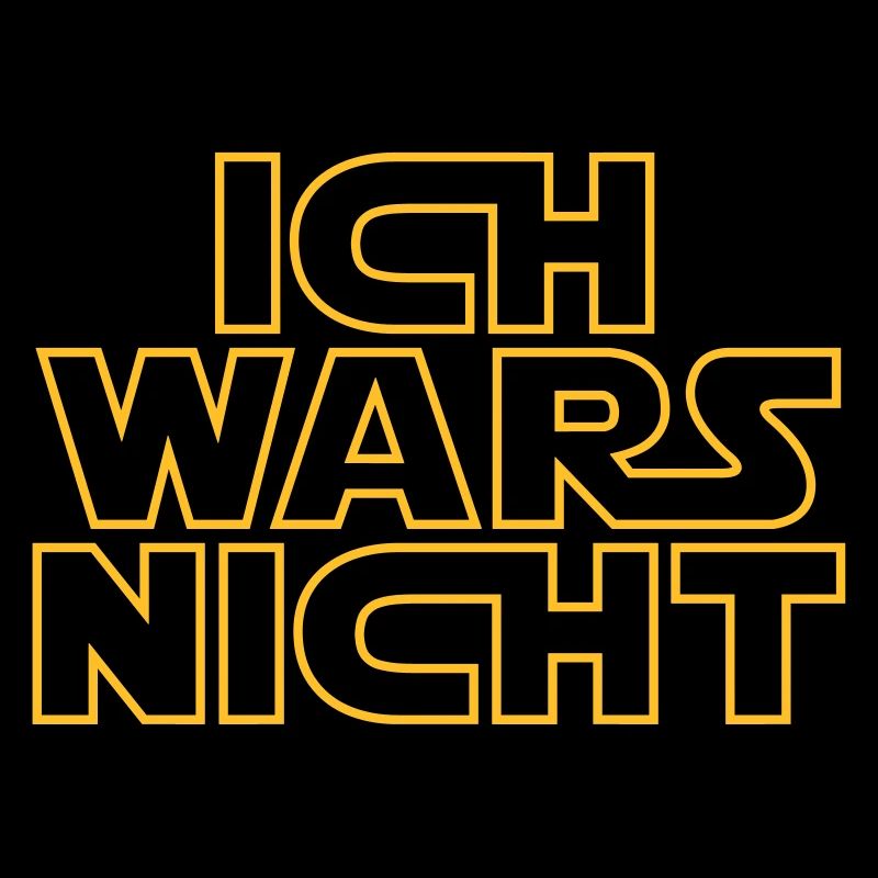 Ich war's nicht