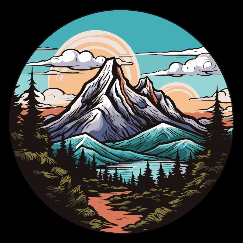 Berge Landschaft