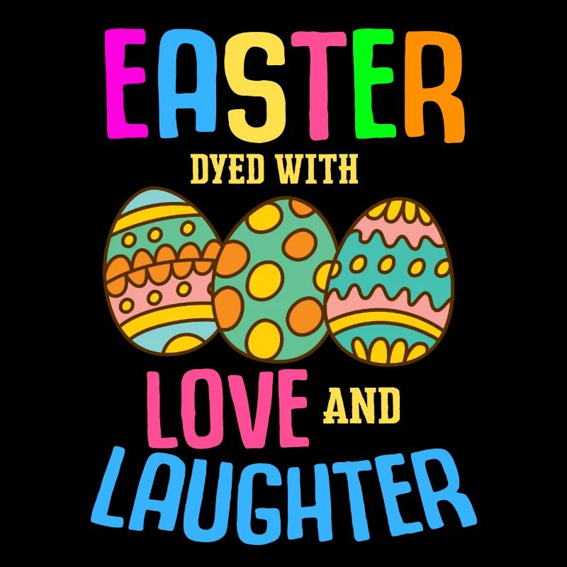Ostern Bunte Eier färben Kaninchen Eierjagd